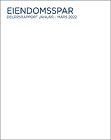 Eiendomsspar delårsrapport januar-mars 2022